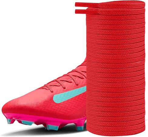 5/32''(4mm) Soccer Shoe Laces for Nike Mercurial Shoes,Thin Flat Shoelaces Replacement Strings for Football Sneakers in Saudi Arabia
