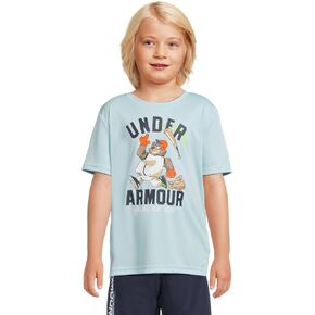 Under Armor Boys 'Beaseball Bear Sleeve Short (Little Big Kid)