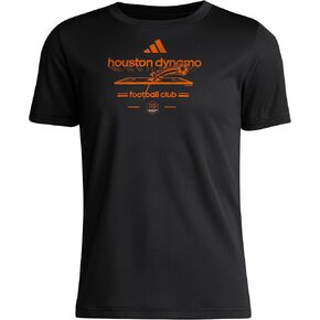 adidas Kids' Houston Dynamo Vintage World Pre-Game Short Sleeve T-Shirt