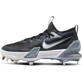 Nike Force Zoom Trout 9 Elite Low Metal Baseball Cleats SZ 11 Black | White