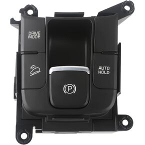 Electronic Parking Brake Assembly with Drive Mode Select, Hill Descent Control & Auto Hold Compatible with KIA SPORTAGE 2016-2022 Replacement 93600-D9000 Central Control Button Assembly