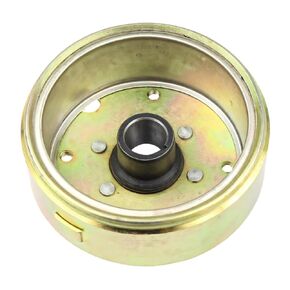 GY6 Flywheel Puller (4.7 x 4.7 x 2.4 Inches), Magneto Stator Flywheel Rotor with Heavy Duty Steel Construction, Dirt Bike Engine with Smooth Surface for GY6 125cc 150cc Scooters, Easy Installation