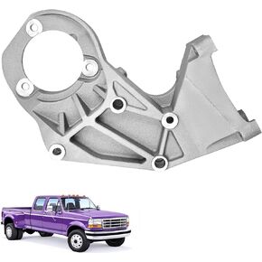F6TE-19E708-AA Power Steering Pump Bracket متوافقة مع 1995 1996 1997 Ford F250 F350 7.3L Diesel V8 F5TE-19E708-AA