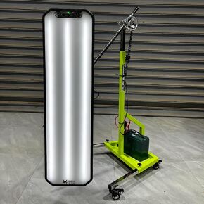 Heavy Duty PDR Light PDR LED Lamp Reflector Board Dent Repair Tools LED Light Reflection Board with Adjustable Holder Hand Tool Set Battery Not Included