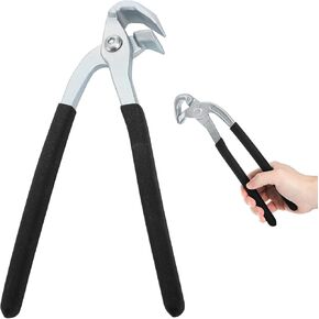 Elsjoy Car Door Fender Panel Crimp Dent Edge Plier, Car Fender Panel Dent Edge Repair Tool, Auto Body Panel Plier Car Dent Fix Clip Plier