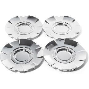 RTrhinotuning 7.8 in Wheel Center Caps Compatible with Silverado SS 2004-2007 OD: 7.79"(197.8 mm) ID: 7.23"(183.6 mm) 4 PCS Chrome Hub Caps