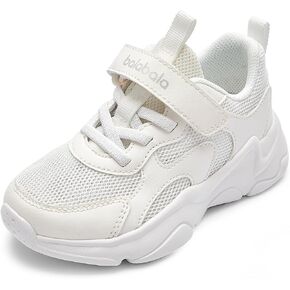 Balabala Kids Boys Girls Sneakers Breathable Athletic Sport Running Walking Tennis Shoes