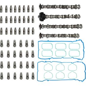 Engine Camshaft Kit Rocker Arms Lifters Fit for Jeep Grand Cherokee for Dodge Charger Durango Challenger Wrangler Ram 1500 for Chrysler 200 300 3.6L V6 Pentastar 5184377AG 5184379AG 5184380AG