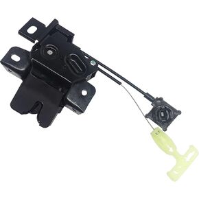Rear Tailgate Trunk Deck Lid Latch Lock w/Cable for 2005 2006 2007 Ford Mustang 6R3Z-6343200-B 1R8Z5446318AA