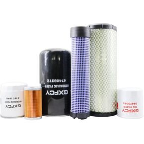 84475542 84477366 87682998 84539215 47408372 47671640 Filter Kit Compatible With TC35A TC35D TC35DA TC40A TC40D TC40DA TC45A TC45D Tractors