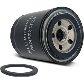 Hydraulic Oil Filter 4265229M92 4265229M1 Fit for Massey Ferguson 1526 GC2300 GC2310 GC2400 GC2410 GC2600 GC2610 Compact Tractors Fiberglass Filter Element Spin-on