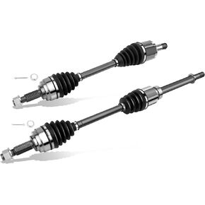 Front CV Axle Shaft Assembly Compatible for Nissan Sentra 2007 2008 2009 2010 2011 2012 L4 2.0L Automatic CVT Transmission - Driver & Passenger Side, 66-6258 66-6259