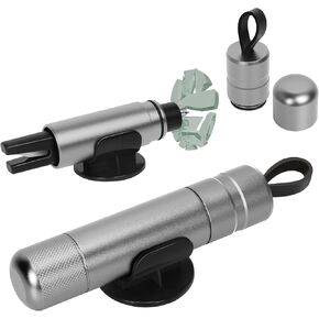 R2Depot Car Window Breaker Cutter - 2 Pack 2 في 1 أداة الهروب من النافذة المكسورة لحالة الطوارئ تحت أداة سلامة السيارات (Red -2 ​​Pack)