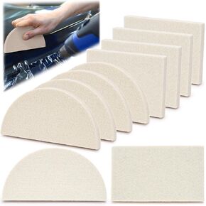 8 PCS Window Tint Tint Squeegee ، Wool Foel Squeegee ، أداة التفاف القابلة لإعادة الاستخدام لنافذة زجاجية زجاجية زجاجية تنظيف فينيل.