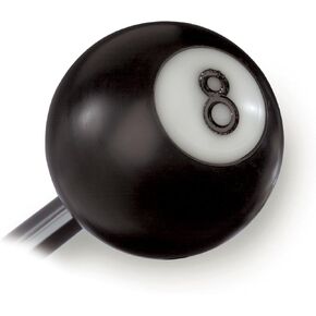 Lokar COS64R70WE8 8" Cable Operated Shifter with Lever and 8 Ball Shift Knob
