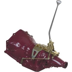 Lokar ATS6FMXGM 16" Auto Trans Shifter Kit with Bench Bend Lever and Mushroom Shift Knob