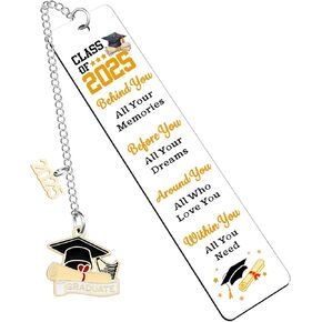 Class of 2025 Graduation Gifts Bookmark Senior Gifts 2025 for Her Graduation Bookmark Gift for Senior College High School Student Nurse Masters Nephew Christmas Gift Souvenir Gift for Women
