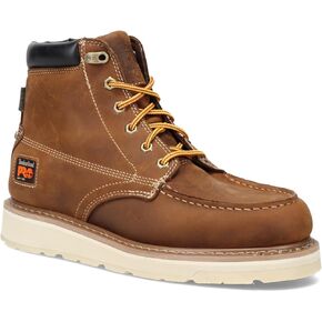 Timberland PRO Men's Gridworks 6 Inch Soft Toe Waterproof Industrial Wedge Work Boot