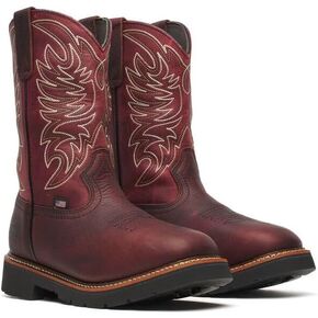 Thorogood Men's American Heritage Square Wellington Waterproof Soft Toe Work Boot