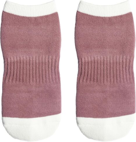 Non-Slip Grip Women’s Ankle Socks For Pilates, Yoga, Barre and More 100% Cotton in Saudi Arabia