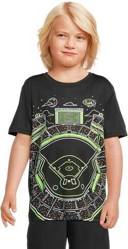 Under Armour Boys' Tech Baseball Field Short Sleeve (Little Kid) in Saudi Arabia