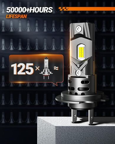 SEALIGHT H7 Bulbs for ATVs & Powersports, 2025 Version, 60000LM Brighteness Wireless Fog Lights Easy Installation 10 Years Lifespan, Pack of 2 in Saudi Arabia