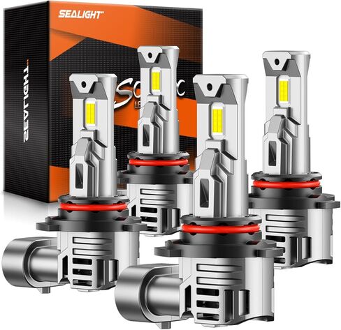 SEALIGHT H7 Bulbs for ATVs & Powersports, 2025 Version, 60000LM Brighteness Wireless Fog Lights Easy Installation 10 Years Lifespan, Pack of 2 in Saudi Arabia