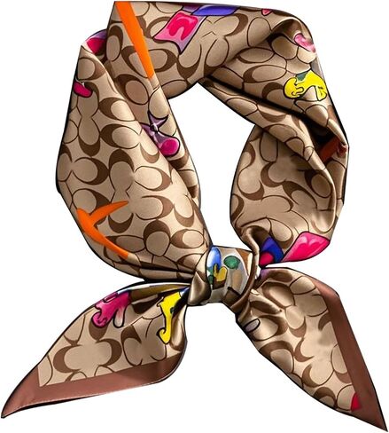 Clysoru Scarfs For Women Vibrant Colors Scarves Lightweight And Silky Square Scarf 27.5 * 27.5 in in Saudi Arabia