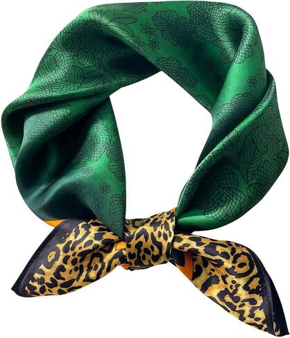 Clysoru Scarfs For Women Vibrant Colors Scarves Lightweight And Silky Square Scarf 27.5 * 27.5 in in Saudi Arabia