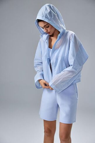 Altiland Upf 50+ شعور بارد معطفات المطر طاردة للنساء - غلاف ركوب الدراجات في الهواء الطلق خفيفة الوزن في الهواء الطلق in Kuwait