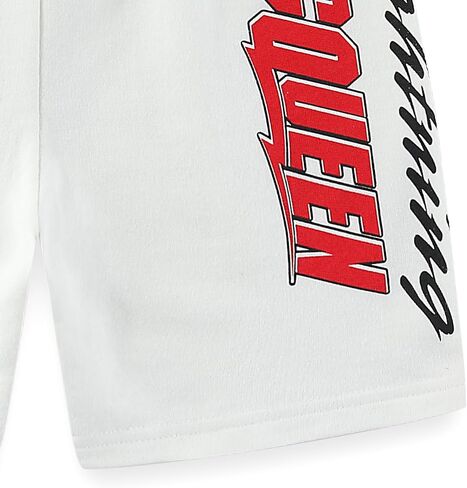 Disney Cars Lightning McQueen Boys 2 Piece Short Sleeve T-Shirt and French Terry Shorts Set for Toddler and Big Kids in Saudi Arabia