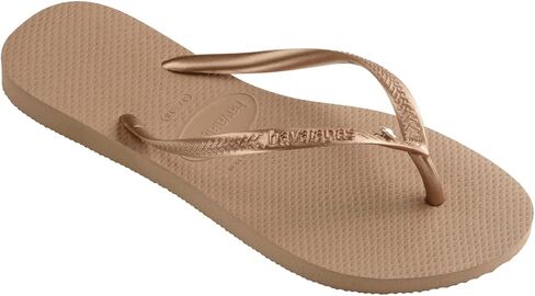 صندل Havaianas النسائي النحيف كريستال SW II، أبيض، 7/8 in Kuwait