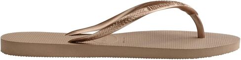 صندل Havaianas النسائي النحيف كريستال SW II، أبيض، 7/8 in Kuwait
