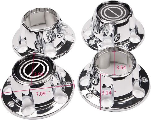 CHEDA Center Caps Hubs Compatible with Ford F150 Bronco Van 1980-1996 Chrome 4x4 2 Open (Black) 560-3026 F37A-1A1096 560-3138 in Saudi Arabia