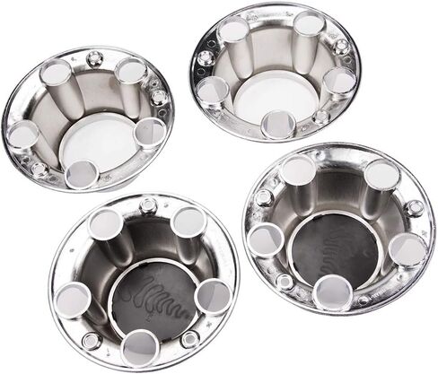CHEDA Center Caps Hubs Compatible with Ford F150 Bronco Van 1980-1996 Chrome 4x4 2 Open (Black) 560-3026 F37A-1A1096 560-3138 in Saudi Arabia