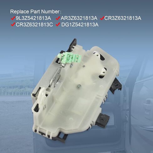 Front Left Driver Side Door Lock Latch Actuator Compatible with 2011-2019 Ford Explorer 2009-2014 Ford F-150 2010-2014 Ford Mustang 2010-2014 Lincoln Mark LT Replace# 9L3Z5421813A in Saudi Arabia