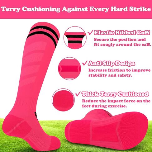 Sarfel Kids Youth Soccer Socks Boys Adult Kids Baseball Socks Men Women Girls Softball Accessories Youth Football Team Sport in Saudi Arabia