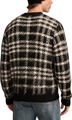 Lucky Brand Men's Jacquard Brushed Cardigan in Saudi Arabia