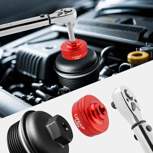36mm Oil Filter Socket, Oil Filter Removal Tool For Ford F250, BMW, Mini, Volvo, VW, Porsche Vehicles-Car Accessories-Green in Saudi Arabia