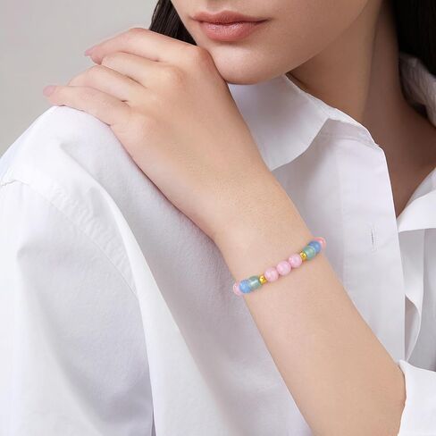 هدية Joycuff للأصدقاء ، فكرة هدايا الصداقة للنساء ، أفضل هدايا أعياد عيد ميلاد الابنة ، سوار عيد الميلاد ، سوار حجر الحجر. in Kuwait