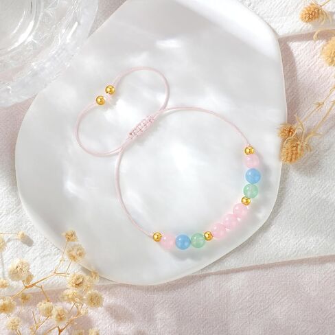 هدية Joycuff للأصدقاء ، فكرة هدايا الصداقة للنساء ، أفضل هدايا أعياد عيد ميلاد الابنة ، سوار عيد الميلاد ، سوار حجر الحجر. in Kuwait