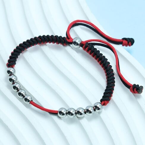 LAMIBEE Golf Stainless Steel 10 Bead Score Counter Bracelet, Golf Stroke Count Bracelet, Resizable Easy to Adjust Golf Round Scoring Tracker, Durable Stylish Golf Accessory in Kuwait