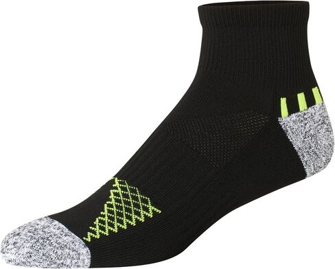 Hanes Men's Moves Performance, Moisture-Wicking Ankle & Low-Cut Socks, Breathable Mesh Panels, 6-Pack in Saudi Arabia