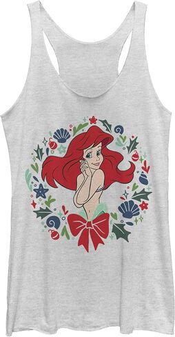 Disney Girls Princess Festive Ariel Tri-Blend Racerback Layering Tank in Saudi Arabia
