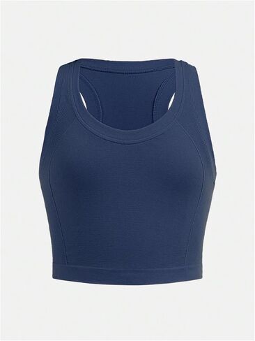 Milumia Girl's 2 Piece Racerback Tank Top Sleeveless Athletic Workout Dance Tops in Saudi Arabia