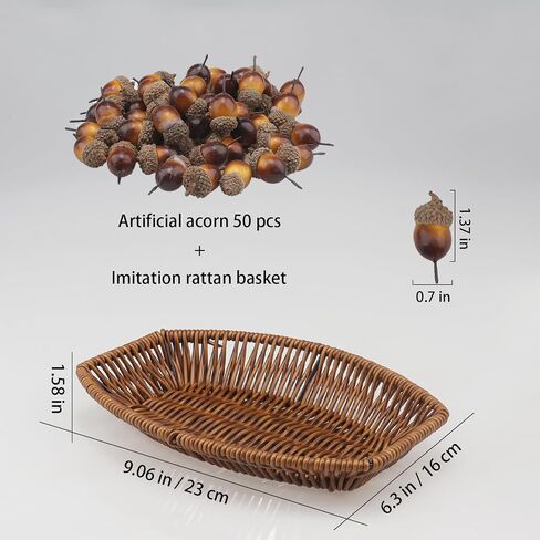 Artificial Peanuts 50Pcs with Rattan Basket Fake Groundnut Nut Simulation Vegetable for Home Kitchen Decoration Table Centerpiece in Saudi Arabia