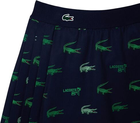 Lacoste Women's Sport Multi Croc Print Golf Skirt in Saudi Arabia