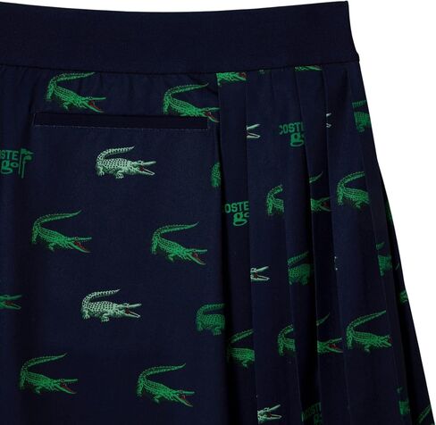 Lacoste Women's Sport Multi Croc Print Golf Skirt in Saudi Arabia