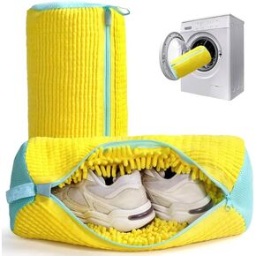 Shoe Washing Machine Bag - Durable Sneaker Laundry Bag for Washer & Dryer, Shoe Cleaning Bag for Washing Machine, Mesh Laundry Shoe Bag, Protects Shoes, Fits Most Sizes