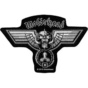 Motorhead Hammered Cut Out Patch War Pig Medal Heavy Metal Woven Sew On Applique